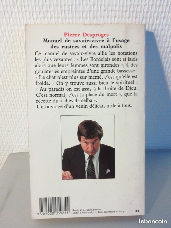 Manuel de savoir-vivre à l'usage des rustres et des malpolis (image 3)