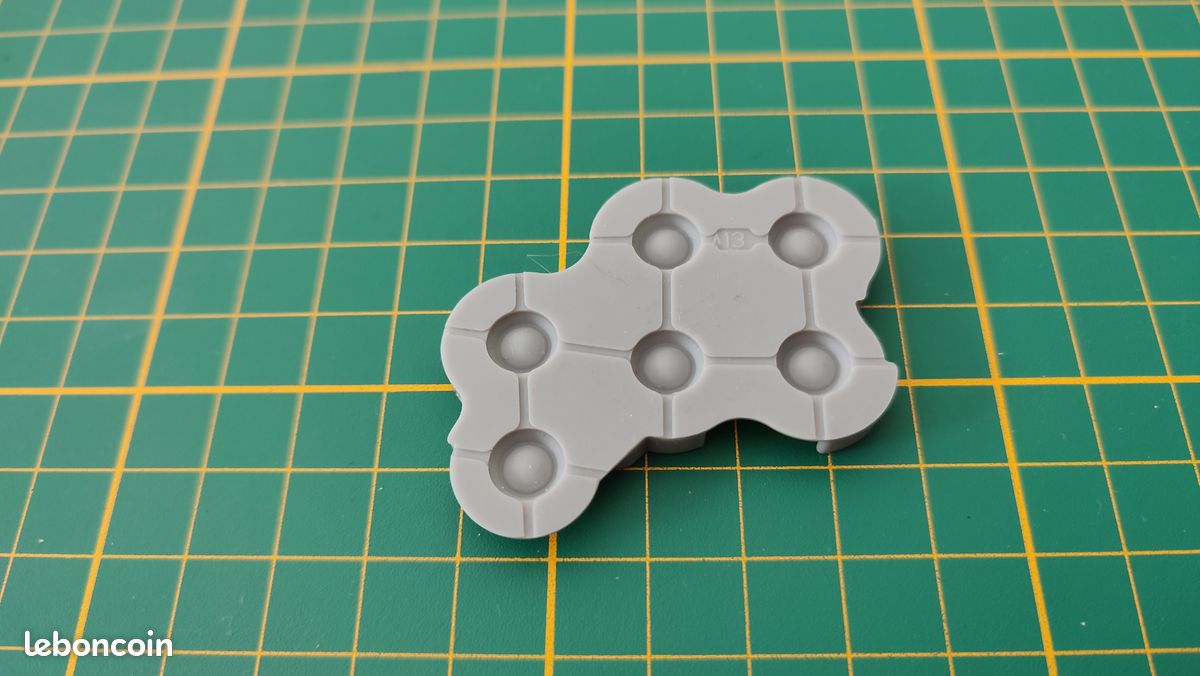 Support bouton pièce détachée manette Controller X08-69873 Microsoft Xbox 1ère génération #B95 (image 2)