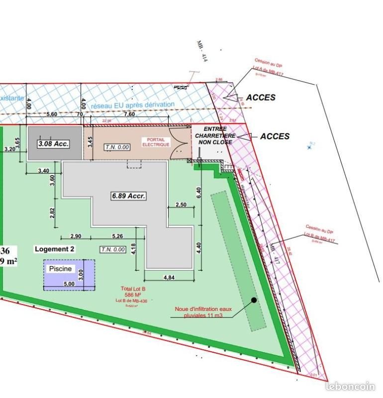 Terrain 488 m² Le Grau D Agde · 308 000 €
