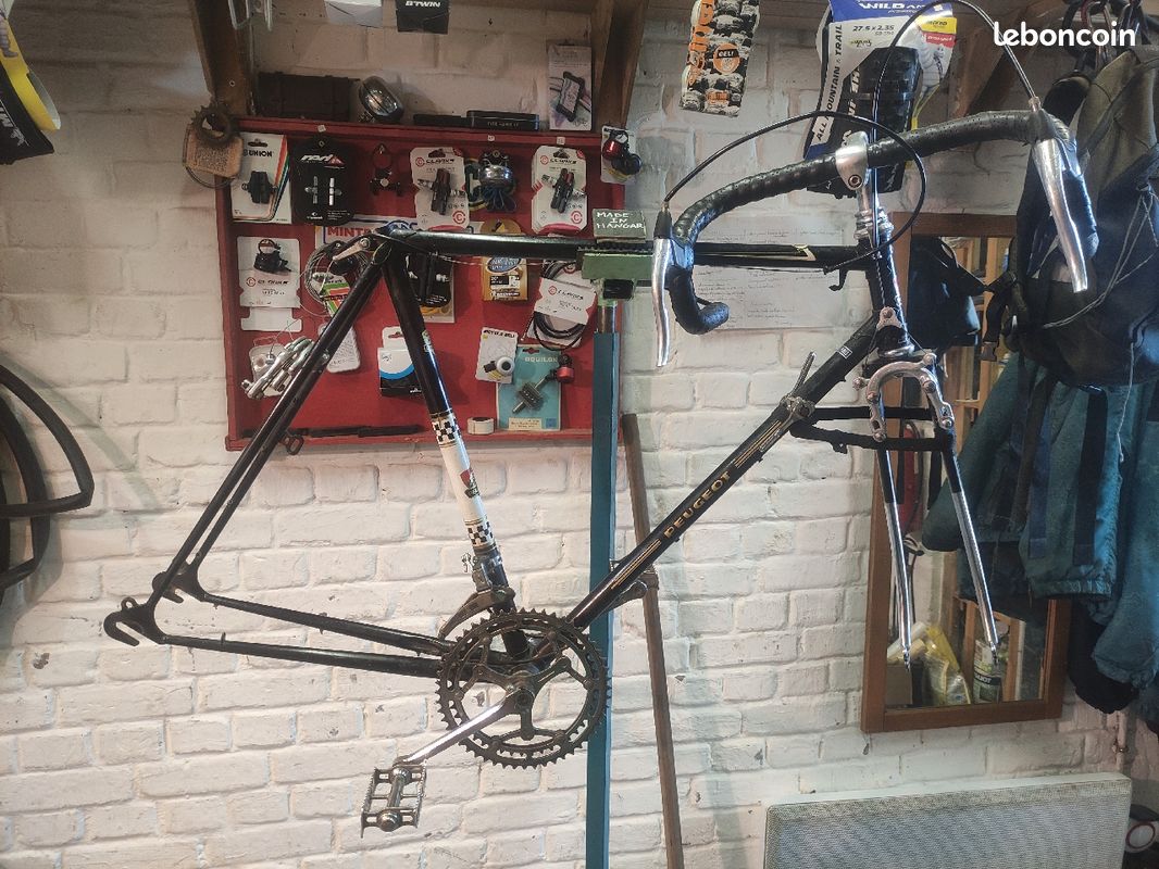 Vélo de course Peugeot inox restauré (image 6)