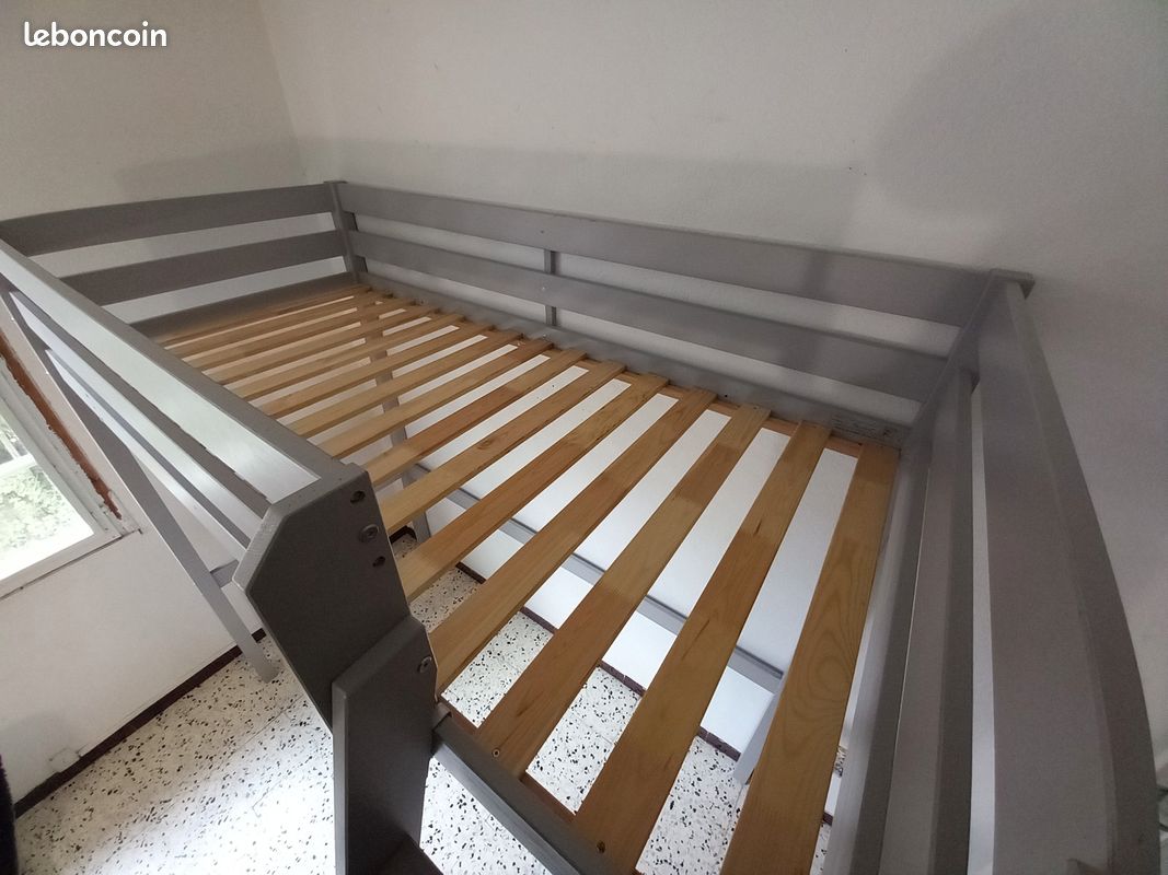 Lit mezzanine + matelas (image 2)