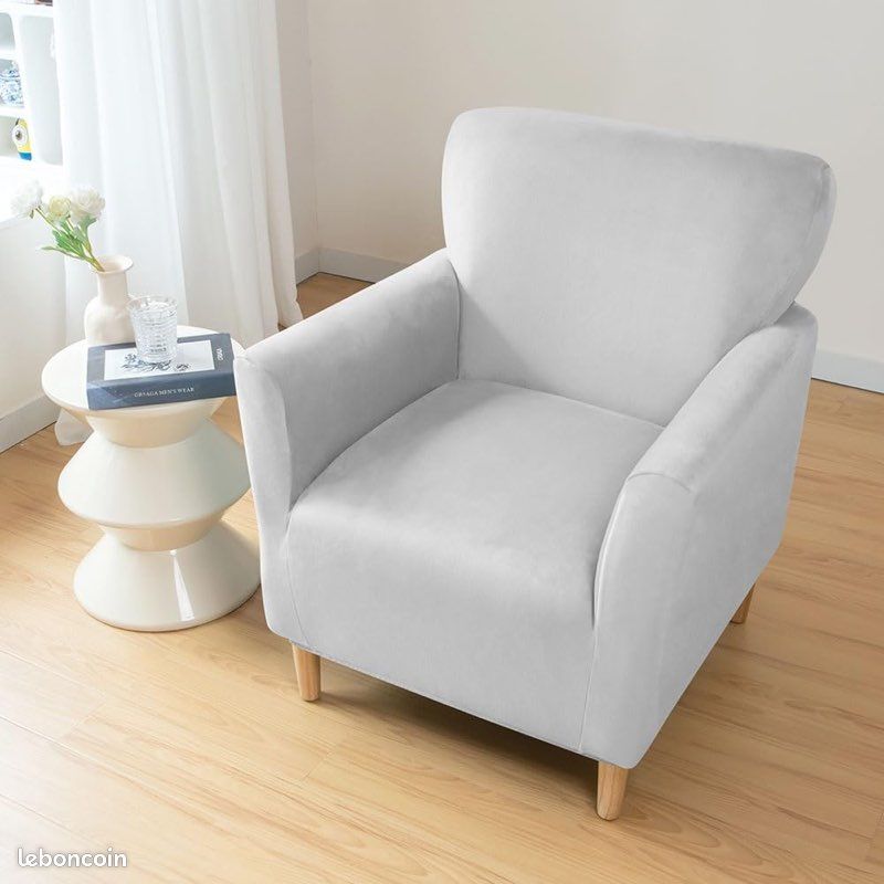 House fauteuil gris clair (image 1)