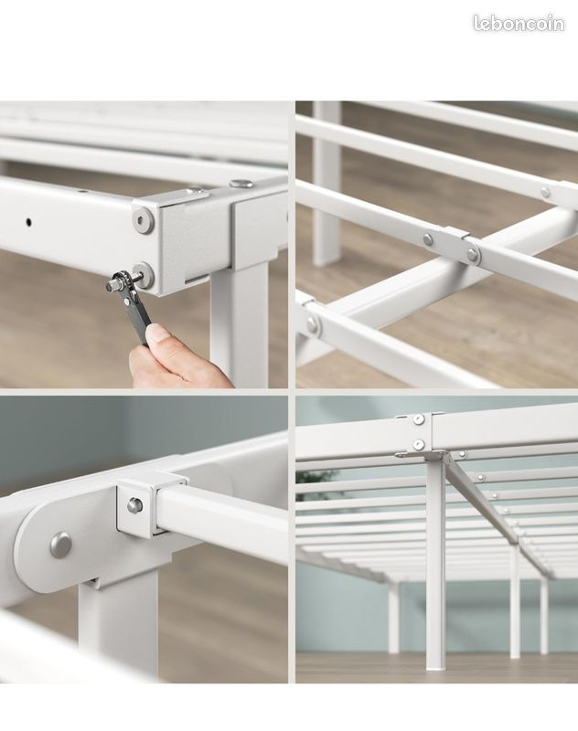 Sommier + matelas 90 x 190 (image 6)