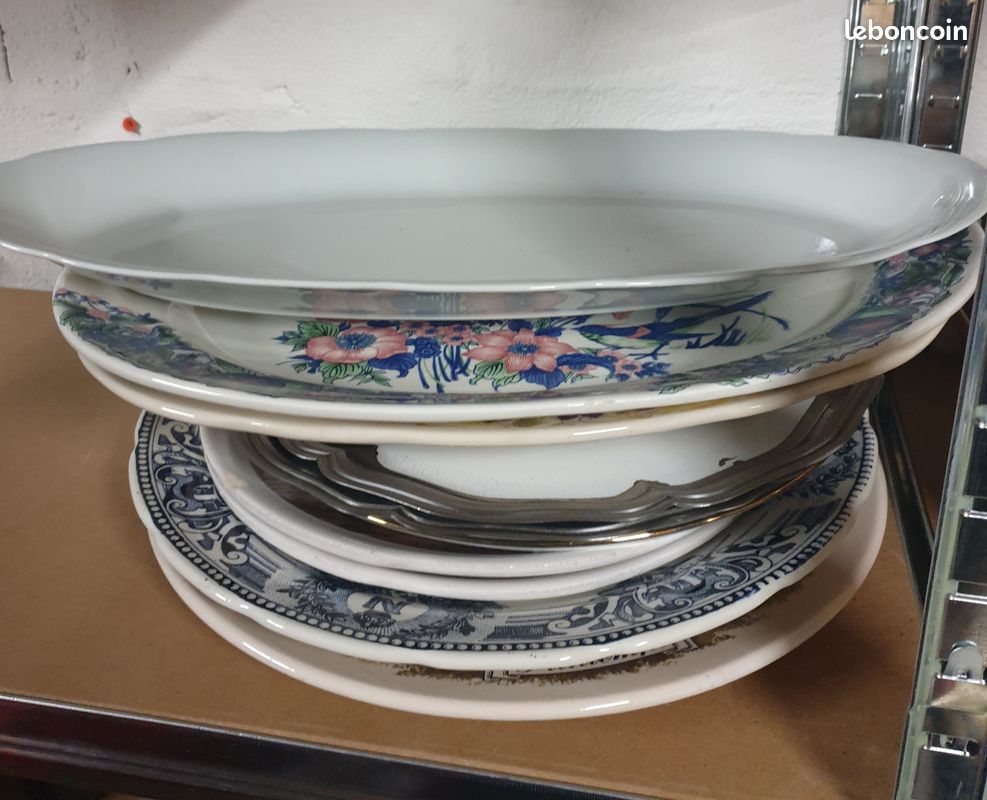 Lot de 11 grands plats (image 6)