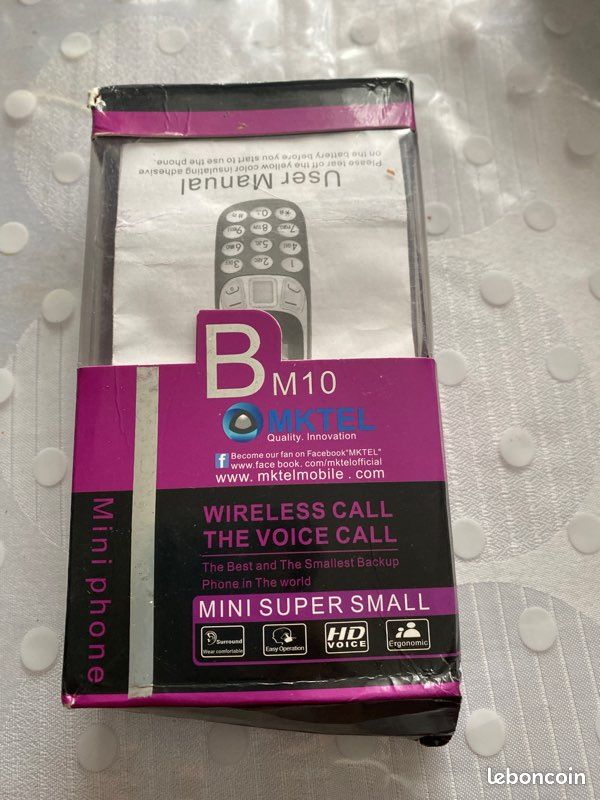 Mini téléphone avec deux puce (image 1)