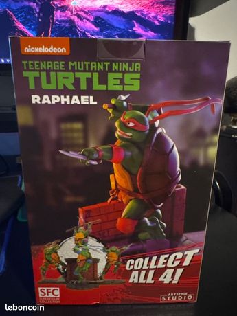 FIGURINE TORTUES NINJA RAPHAËL SFC ABYSTYLE STUDIO - NEUVE