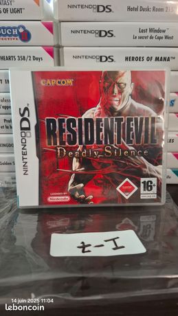 Resident Evil Deadly Silence Nintendo DS Complet PAL Fr excellent