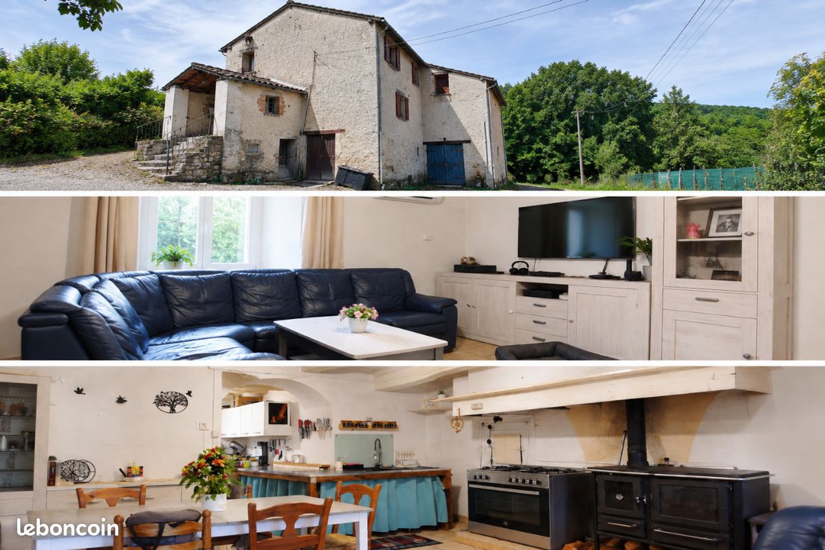 Maison 6 pièces 136 m² · à Lacaze · 136 m² · 107 000 €