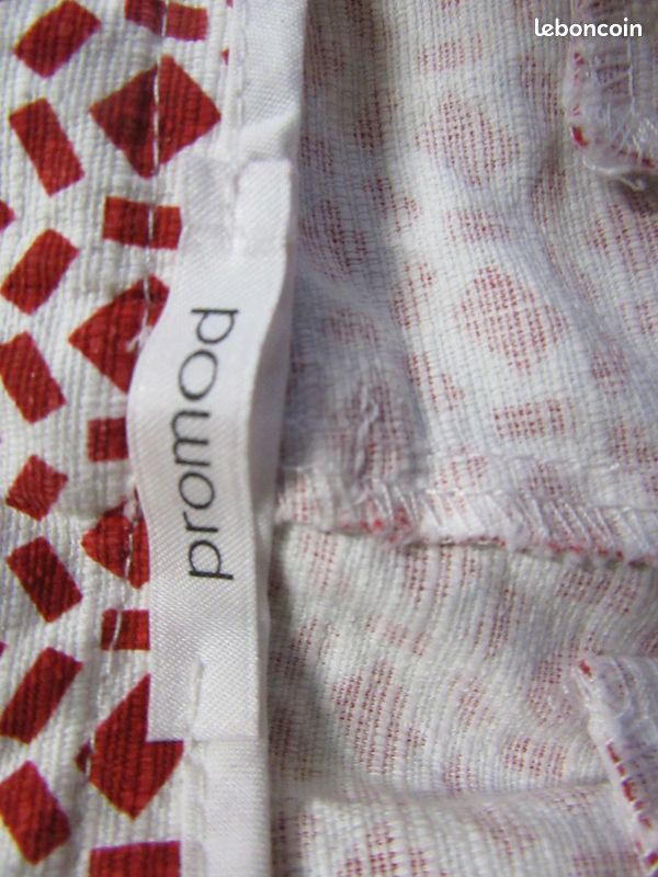 Pantalons droits Promod 34 (XS, T0) (image 2)