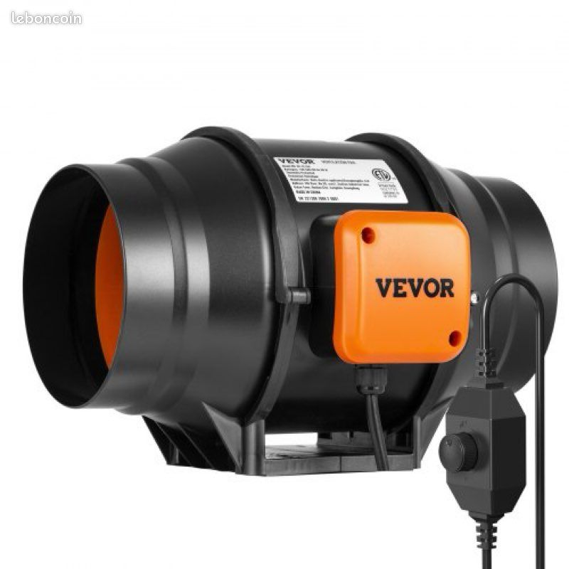 Ventilateur de conduit VEVOR, 152,4 mm (image 1)