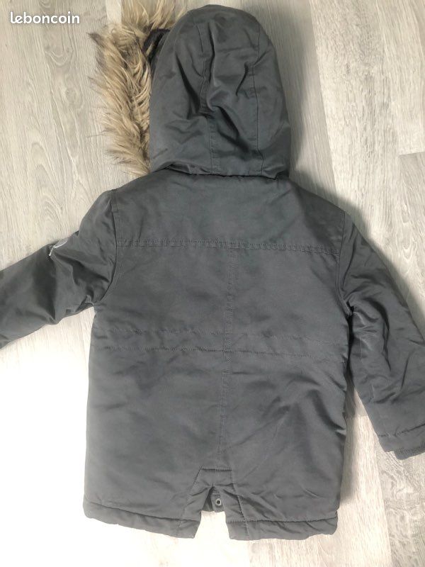 Manteau garçon gris 4 ans (image 3)