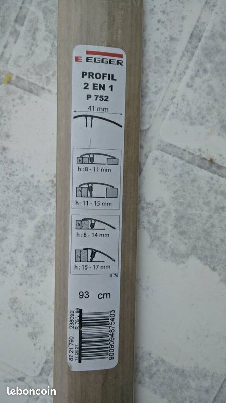 Barres de seuil Egger (image 2)