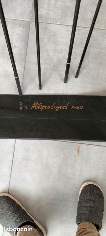 Vends cannes a carpe marque Star baits modèle milspec legend x