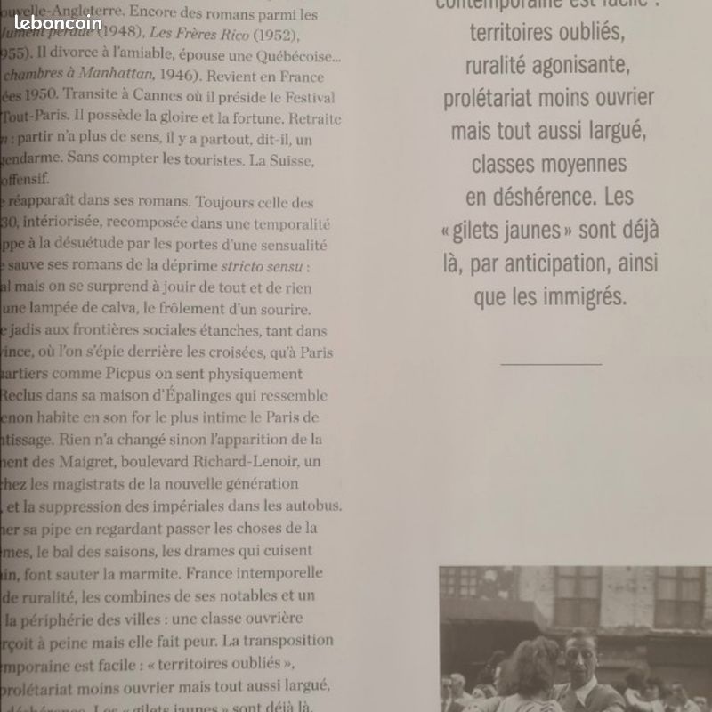 REVUE DES DEUX MONDES. Hors Serie. MAIGRET. La France éternelle de SIMENON (image 6)