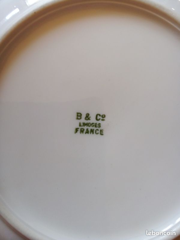 Lot 33 assiettes porcelaine (image 3)
