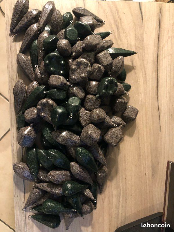 15 Plombs Carpe gripp 145 g Avec Un Revêtement Très Discret