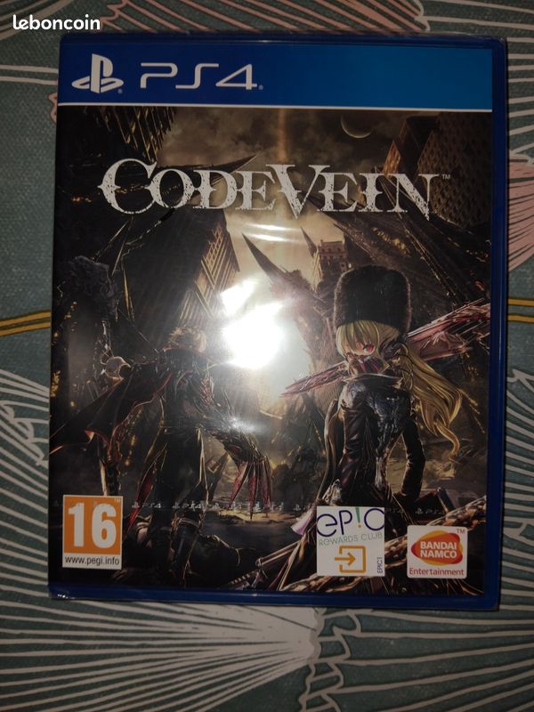 Code Vein - Jeu PS4 Neuf Sous Blister, Prêt à Jouer !