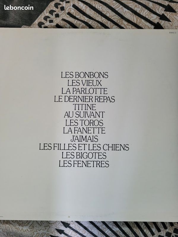 Coffret Brel 7 disques 33T avec pochettes (image 5)
