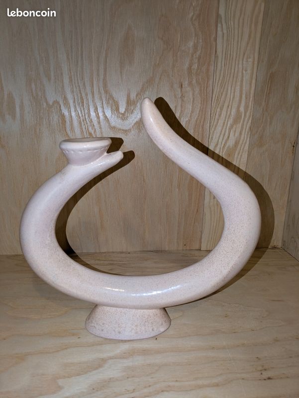 Bougeoire en poterie (image 1)