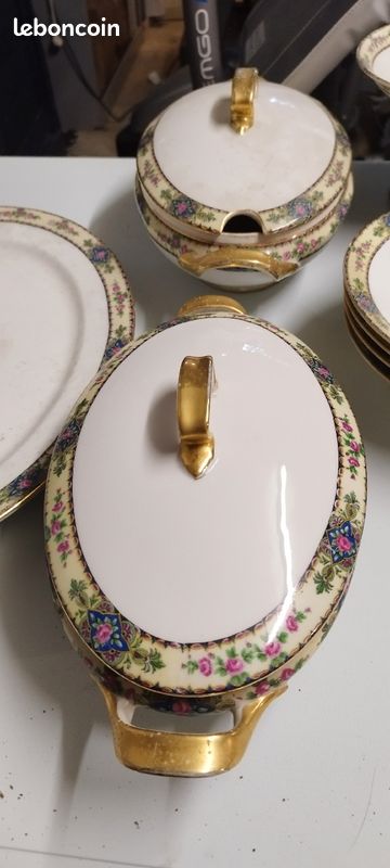Lot vaisselle porcelaine Limoges Savary (image 8)