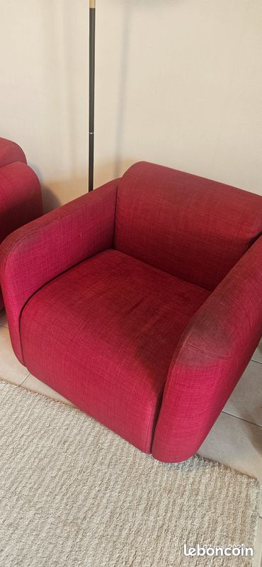 Fauteuil de Salon Steiner lot de 2 fauteuils identiques (image 2)