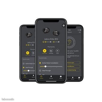 NEUFS Ecouteurs sans fil True Wireless Jabra Elite 85t avec réduction active de bruit Noir Titane (image 10)