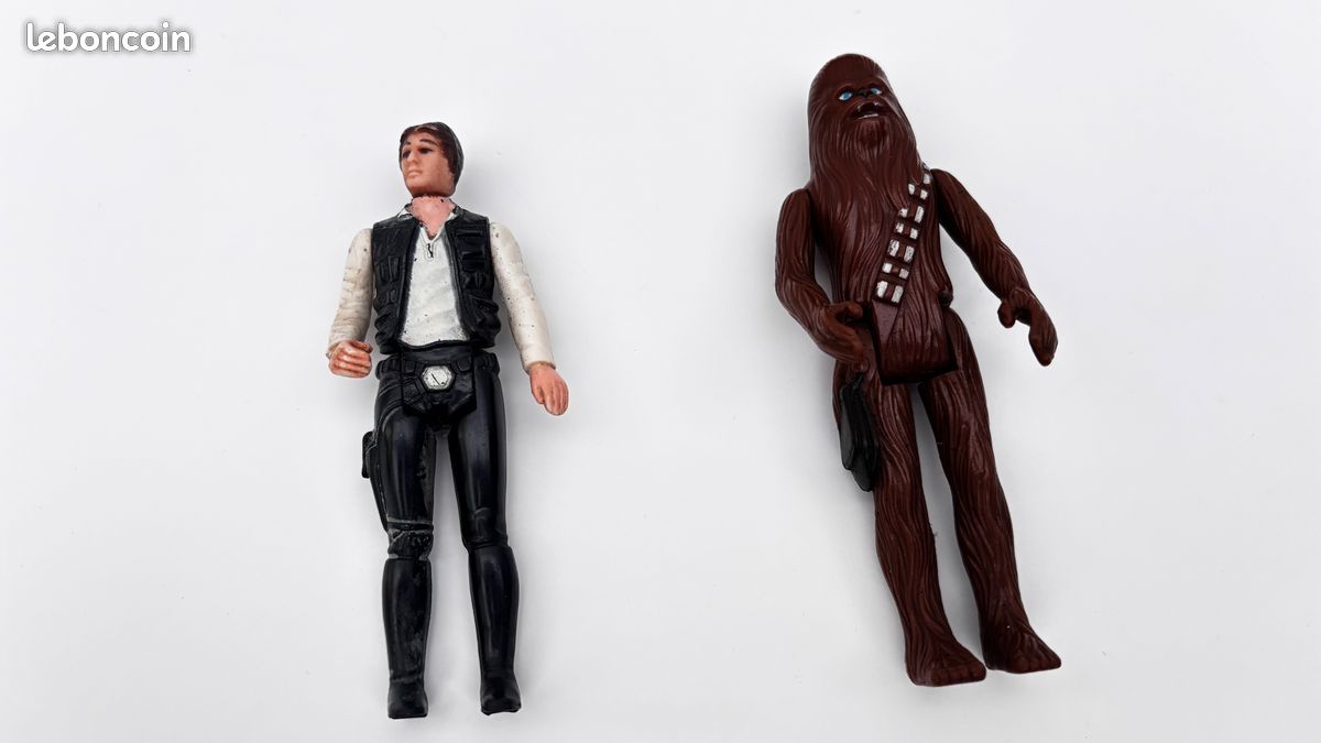 Star wars vintage Kenner Landspeeder Han Solo Chewbacca1978 (image 4)
