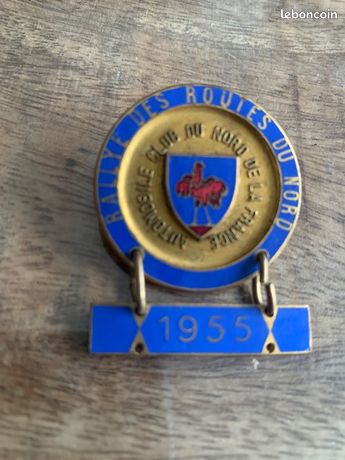 Insigne - Grille Badge - 6e Noorder Rally Antwerpen 1959 - België