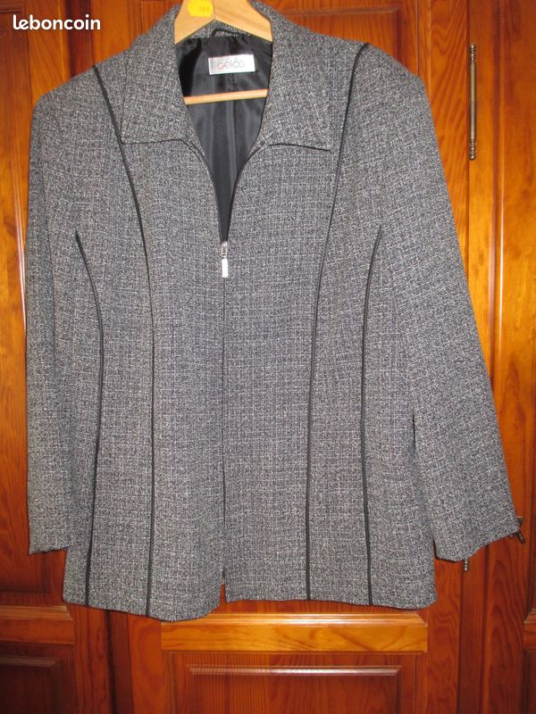 Veste pied poule (image 1)