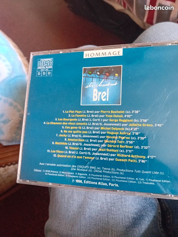 Cd hommage à Brel (image 2)