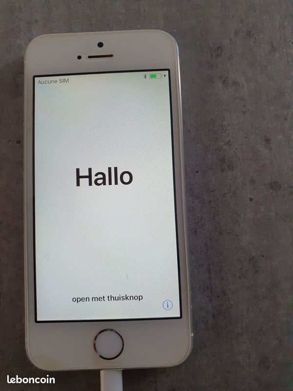 IPhone 5s silver 16 GB (image 1)