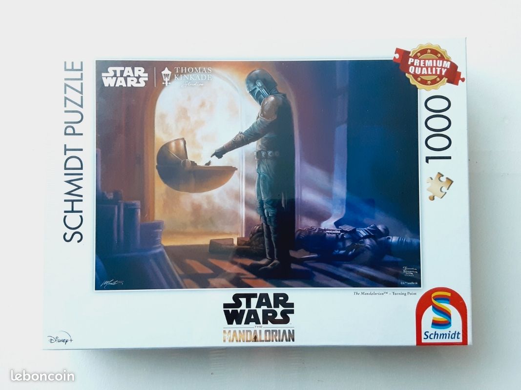 Star Wars puzzle Schmidt 57376 The Mandalorian 1000 Pc Neuf Scellé Disney (image 1)