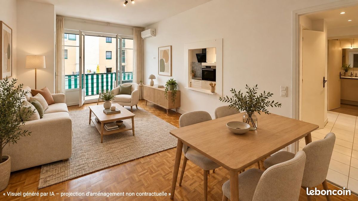 Appartement 2 pièces 55 m² · à Nice · 55 m² · 269 500 €