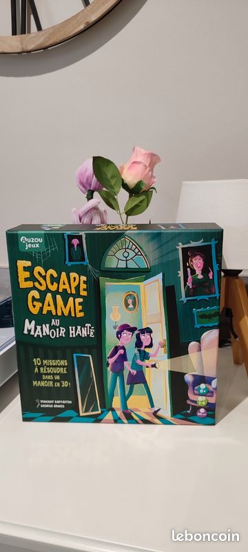 Jeu de société escape game le manoir hanté (image 1)