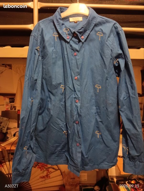 Chemise bleue (image 1)