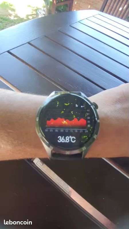 Montre Connectée Watch 5 Pro – AMOLED HD, Appels Bluetooth, GPS, NFC, Santé & Sport (image 4)