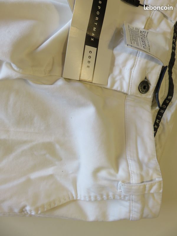 MAXMARA- SPORTMAX - Luxe- Pantacourt - Neuf avec étiquette - T36/38 (image 11)