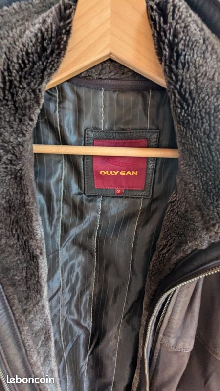 Olly 2025 Ollygan Vetement Blouson En Cuir Olly Gan Taille Vêtements