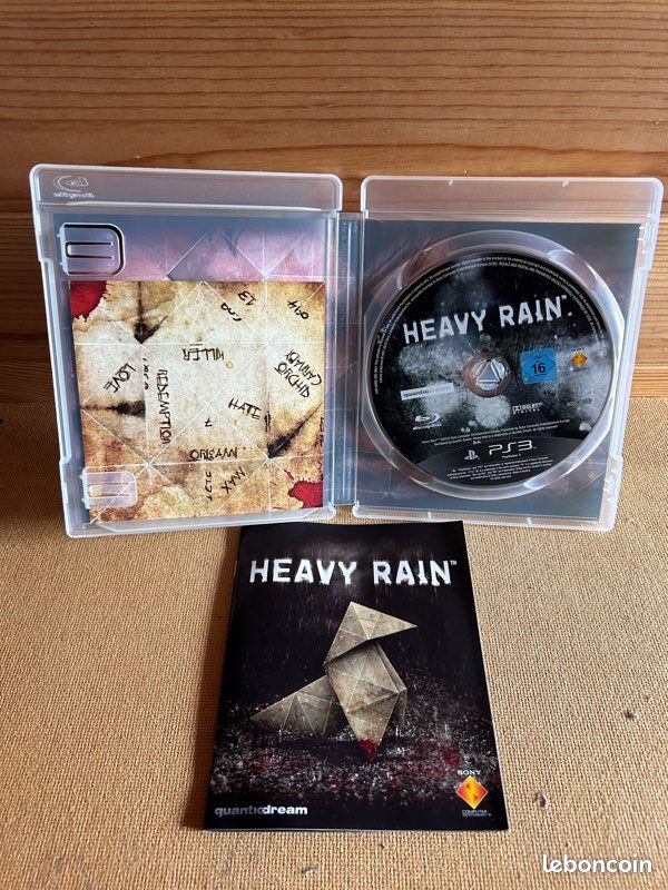 Lot Beyond Two Souls Edition Spéciale - Heavy Rain - PS3 (image 2)