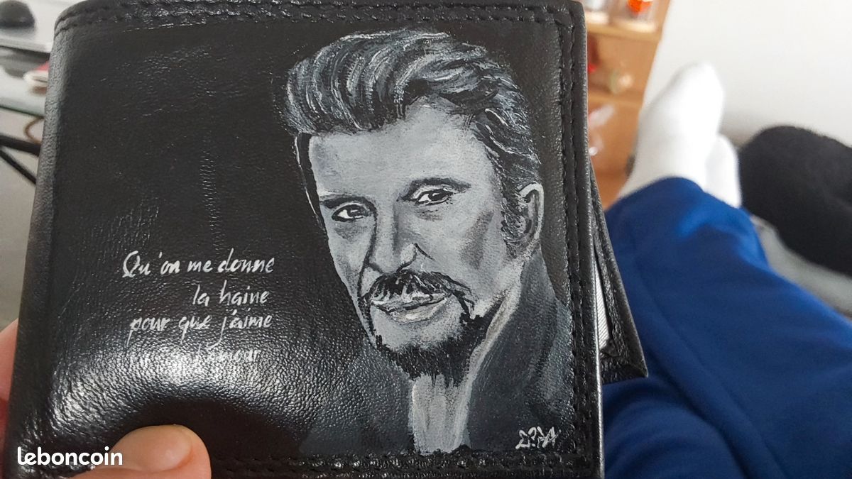 Porte-monnaie Johnny Hallyday - 17 modèles – Le Taulier