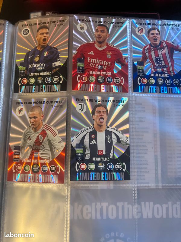 Panini adrenalyn xl fifa club world cup 2025 – collection à 90 % complète (image 5)