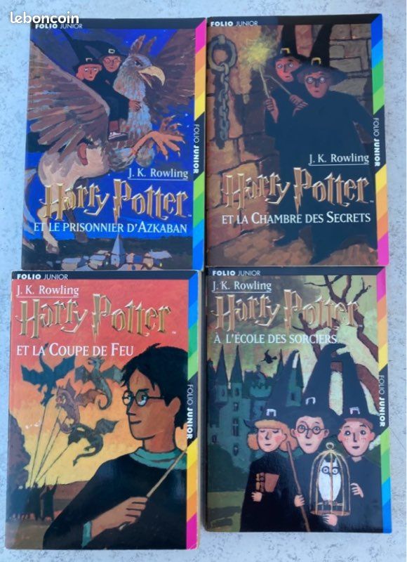 Coffret de 4 livres Harry Potter, JK Rowling, Folio junior (image 6)
