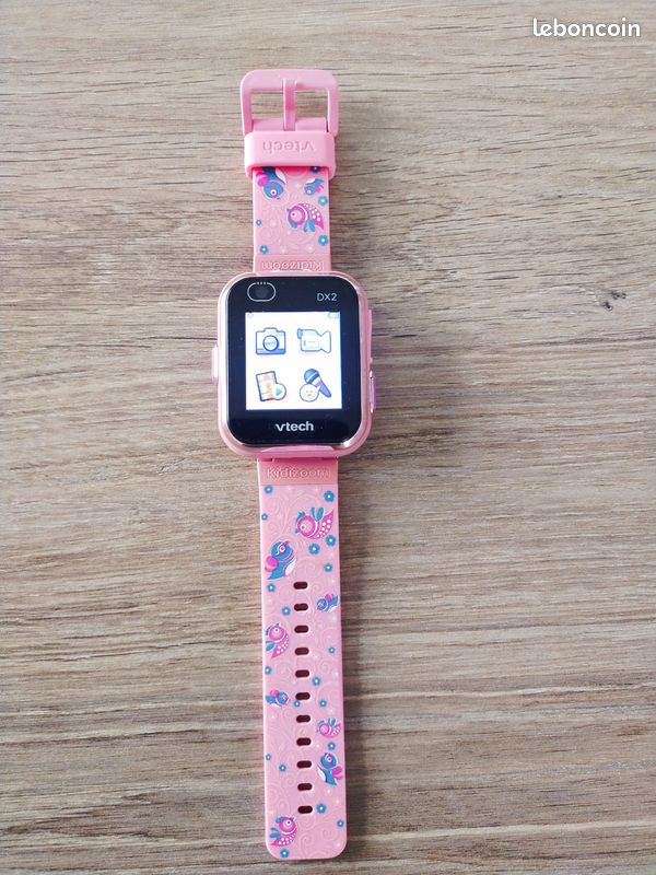 Montre Intelligente Montre Vtech Smartwatch Kidizoom Dx2 Rose