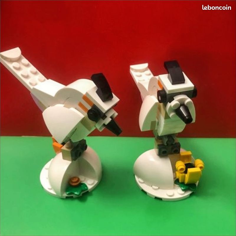 Spécial Lego Creator 3 en 1 + 2 autres constructions diy Pâques paque Lapin Oiseau Canard oeuf A découvir (image 5)