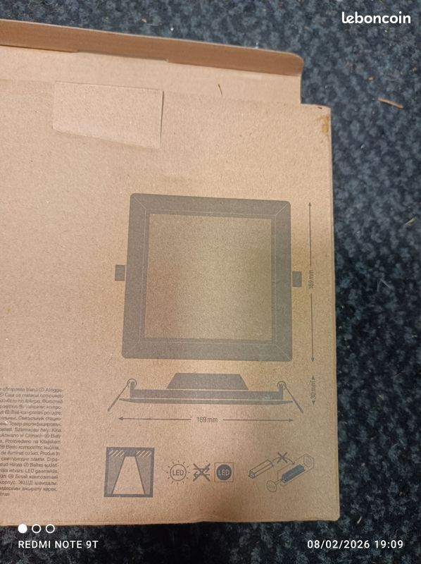 Luminaire encastré 12w ledvance (image 4)