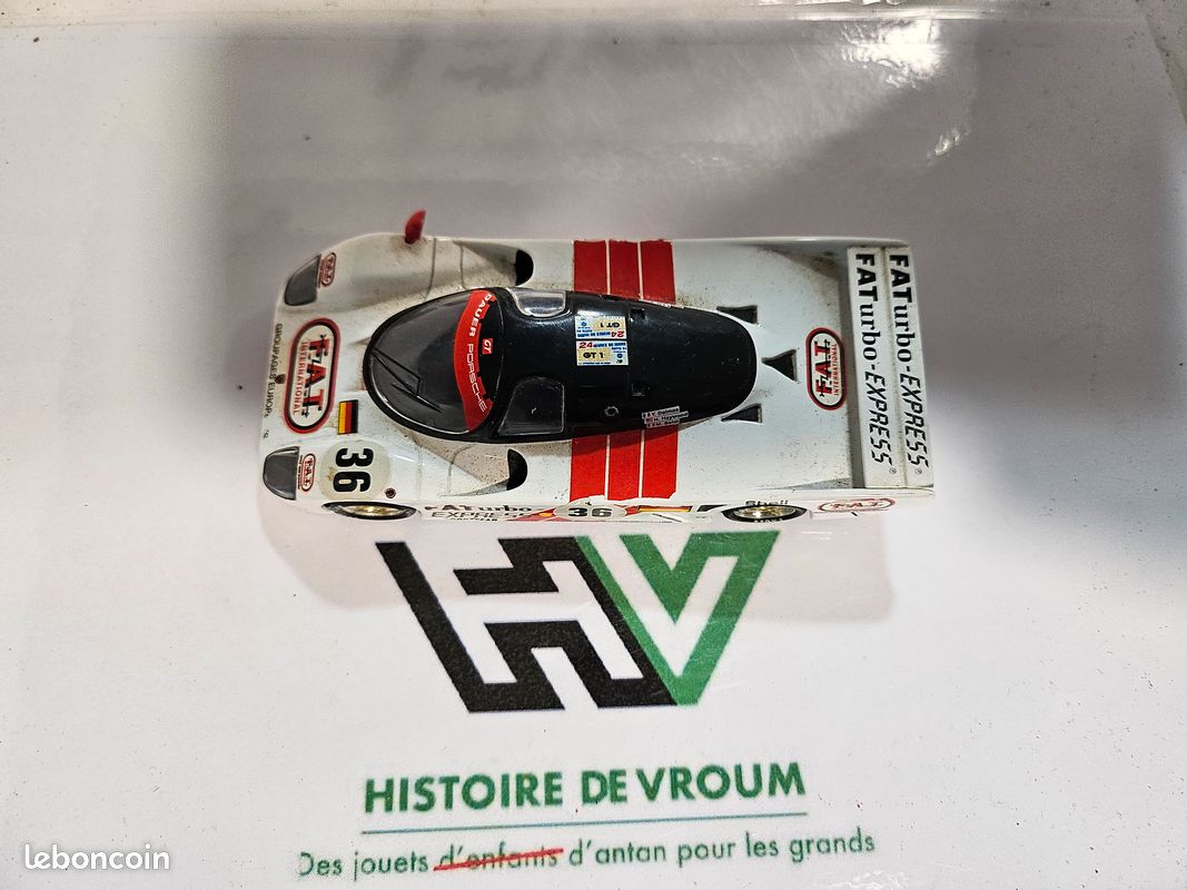 Maquette Heller Porsche 962 Danone – Échelle 1/43 – Bon état