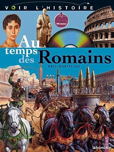 Livre Au temps des Romains avec DVD (image 1)