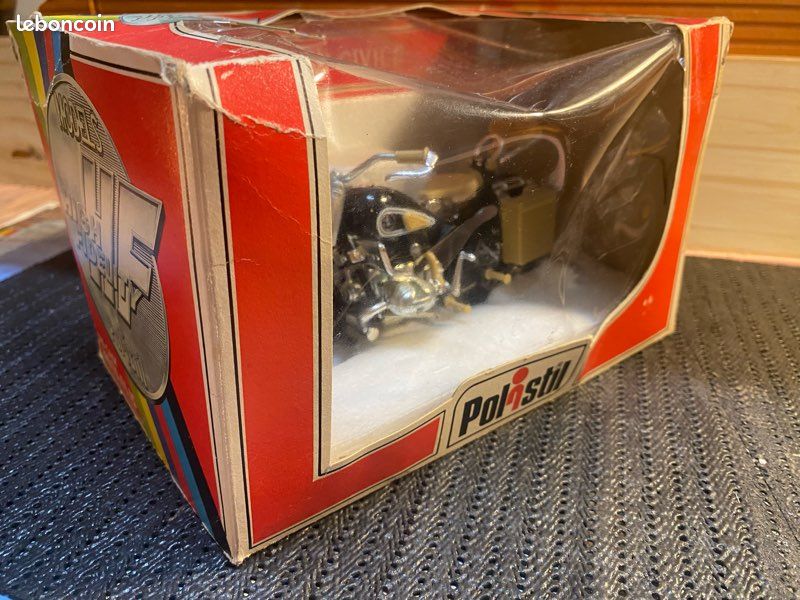 Moto Miniature Polistil BMW R75/5 – 1:15, Collection MS105, Années 70, Italie