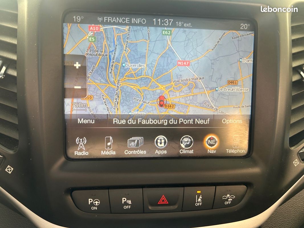 Jeep cherokee 2.2l multijet 200 active drive i bva overland (image 16)