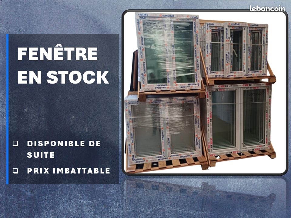 Fenêtre PVC isolation performante en stock (image 2)